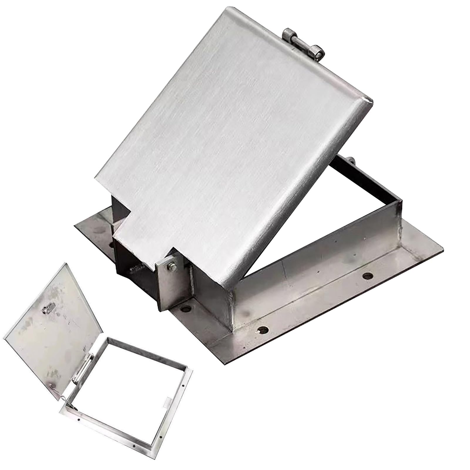 Amazon.co.jp: マンホール、家 下水 蓋、マンホール蓋、ロック付き角型